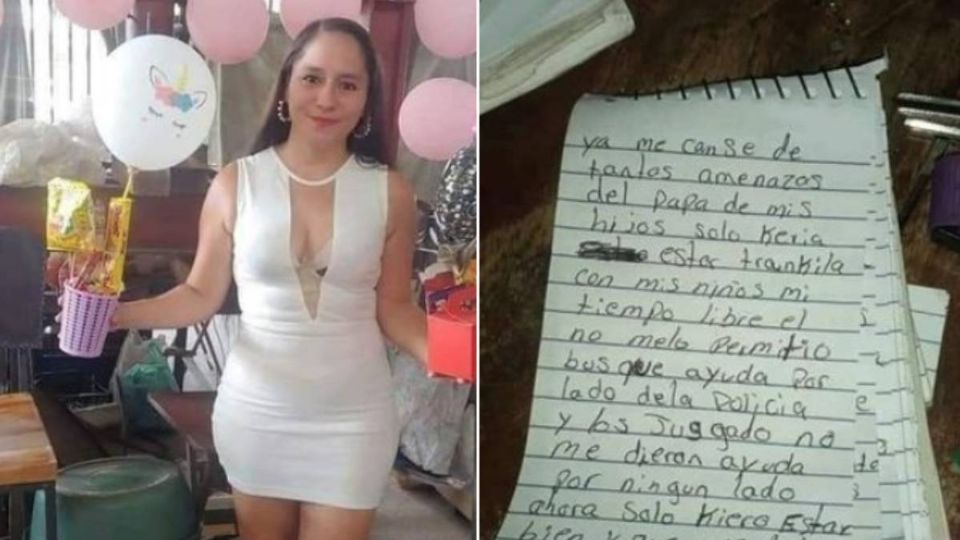 Victoria Deras dejó una carta de despedida.