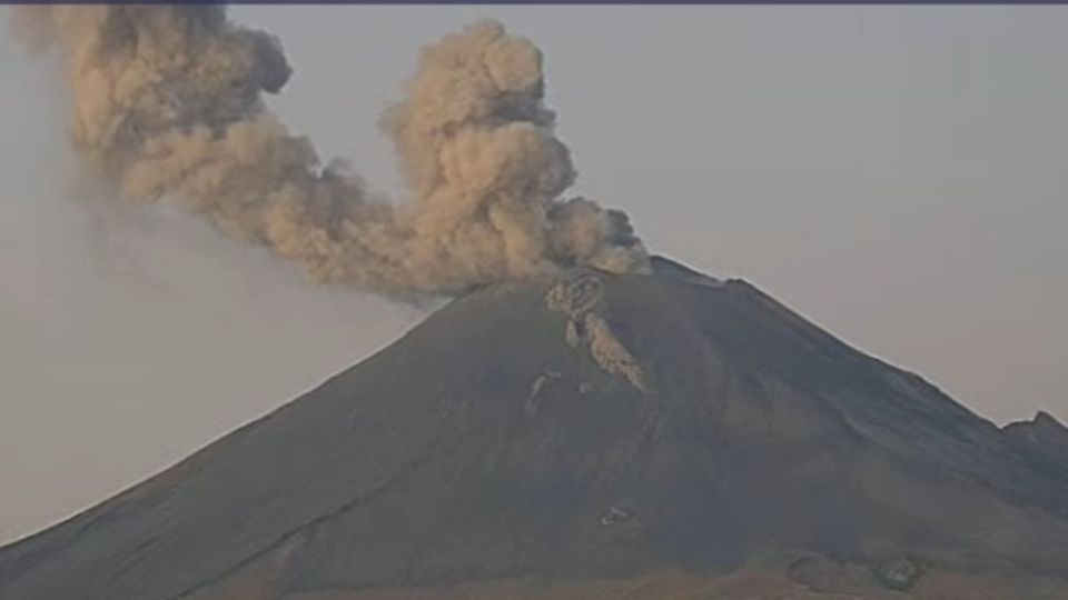 Autoridades monitorean la actividad del Popocatépetl