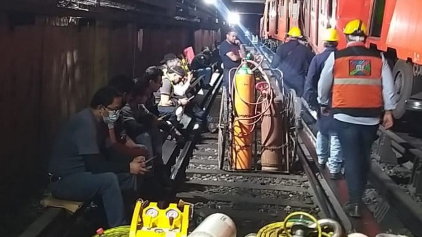 FGJCDMX continúa peritaje en la zona del accidente del Metro