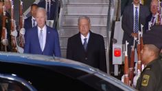 VIDEO | Así es "La Bestia", el poderoso auto de Joe Biden en el que viajó el presidente López Obrador