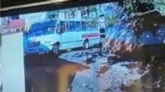 Imágenes sensibles: difunden video de autobús atropellando a una mujer en Tepoztlán