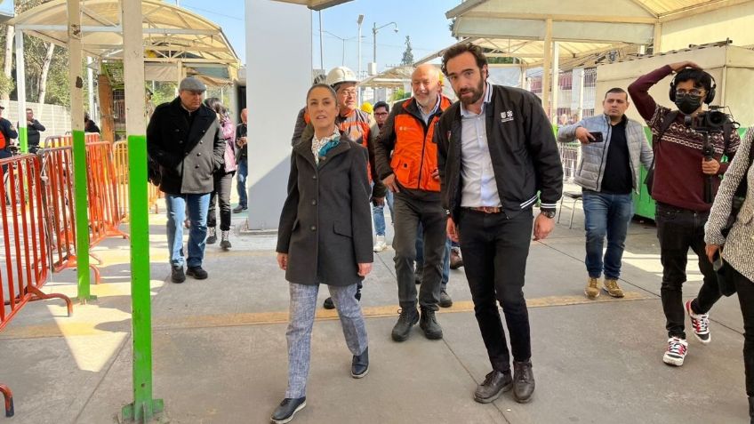 Sheinbaum prevé que la Línea 3 del Metro pueda reiniciar sus actividades esta tarde