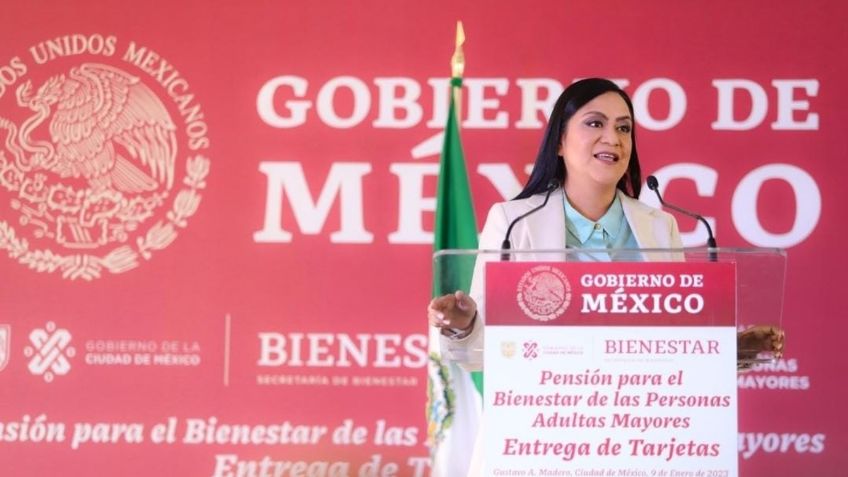 Ariadna Montiel: “El amor al pueblo se materializa con la pensión para personas adultas mayores”