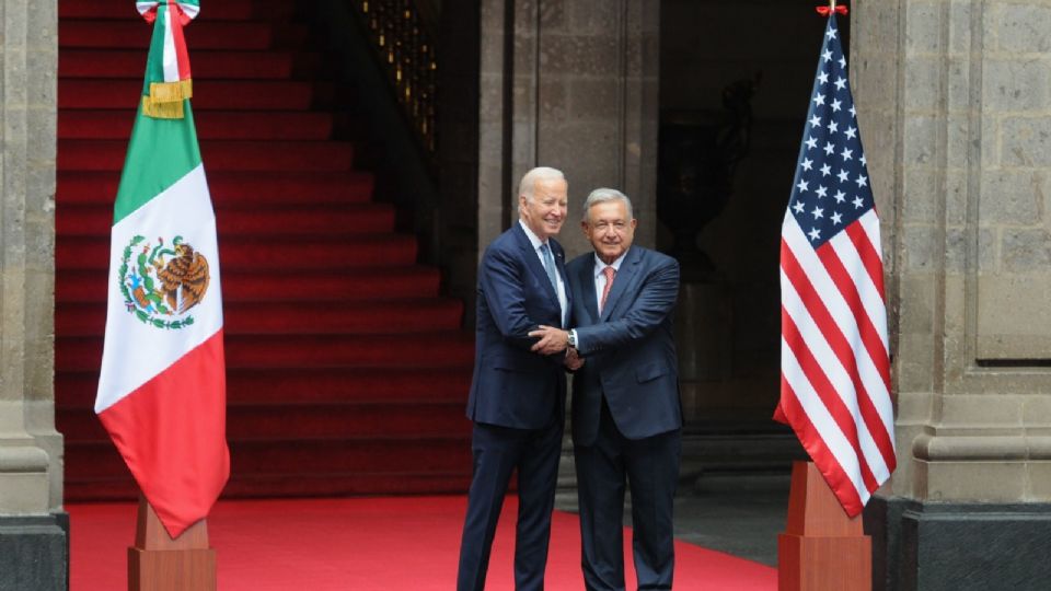 Joe Biden, presidente de Estados Unidos y Andrés Manuel López Obrador, presidente de México.