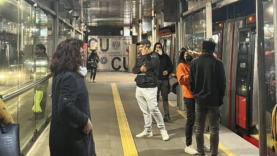 Los hechos ocurrieron a la altura de la estación CU.