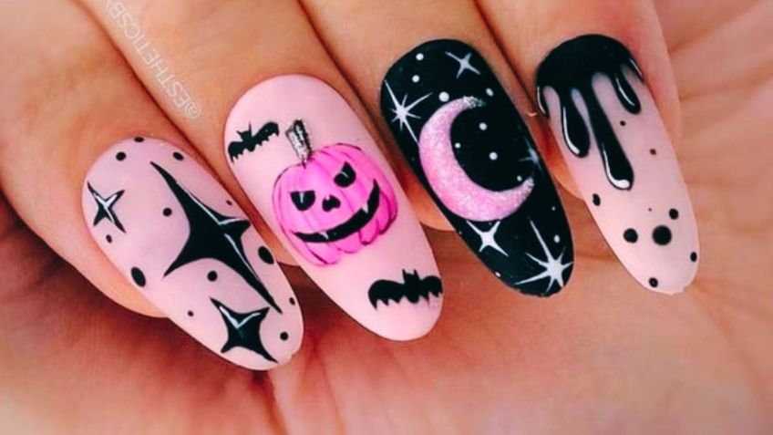 Uñas Halloween 2023: estos son los mejores diseños en color rosa para ser la más girly del otoño