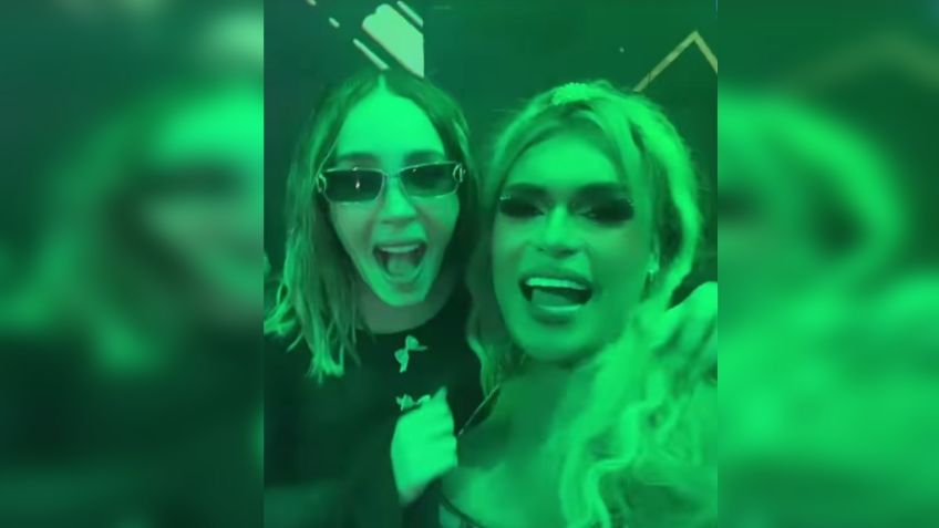 Wendy Guevara y Belinda ya son mega amigas, así se les vio juntas en un antro de lujo | VIDEO