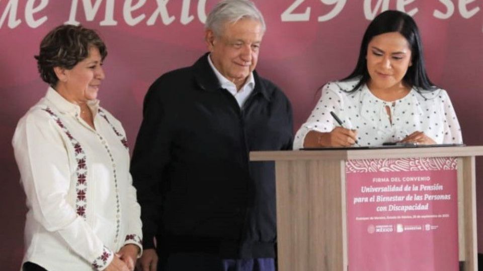 La secretaria Ariadna Montiel, recordó que la Pensión para el Bienestar de las Personas con Discapacidad es un derecho constitucional.