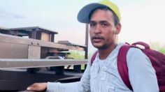 VIDEO: migrante viaja escondido en las ruedas de un tren para llegar a Estados Unidos