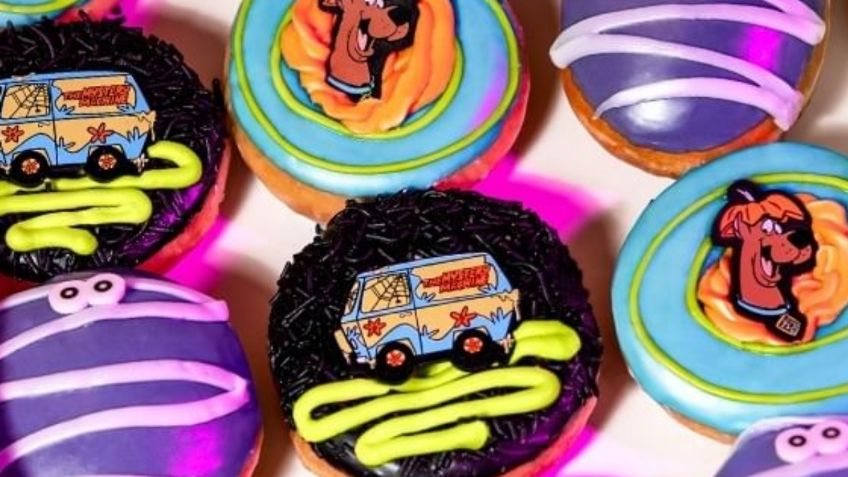 Endulza tus fiestas de Halloween con estas donas de momia y Scooby-Doo