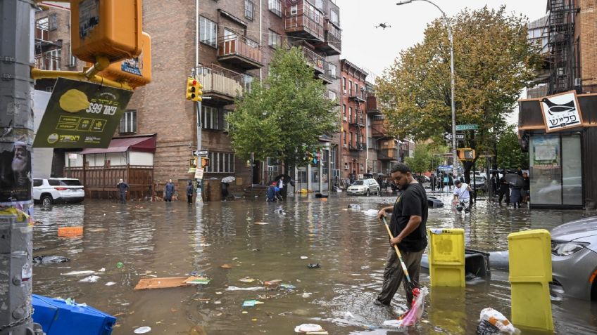 Inundación en Nueva York