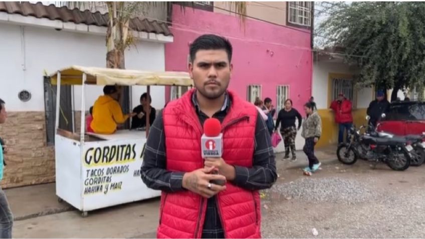 VIDEO: reportero cubre la muerte de un hombre en calles de Coahuila, era su primo