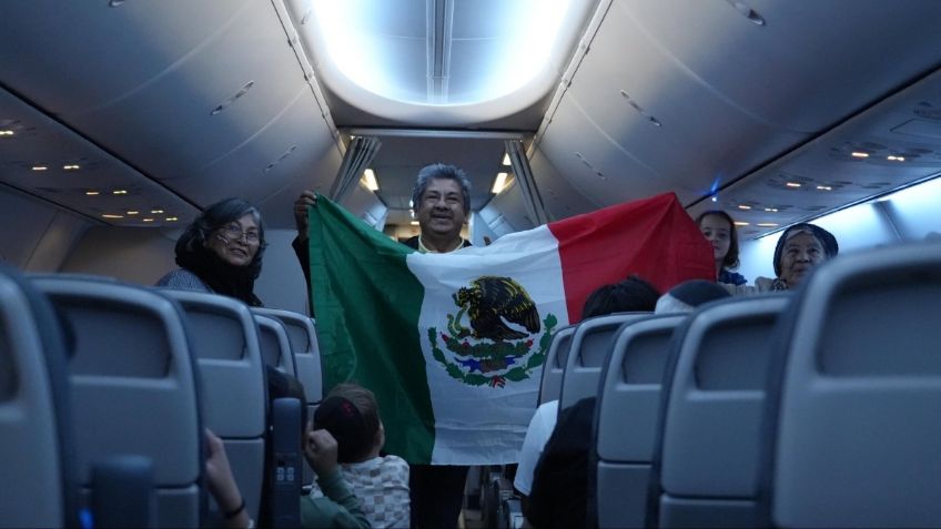 Alicia Bárcena agradece la colaboración con Sedena tras el rescate de 287 mexicanos en el primer vuelo humanitario