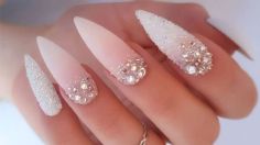 Vuélvete la más glamurosa con estas ideas de uñas para brillar en la pista de baile