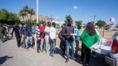 Implementan operativos para albergar a migrantes africanos varados en Hermosillo