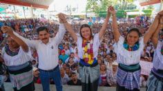 Sasil de León es recibida por más de 10 mil personas en Chilón, Chiapas