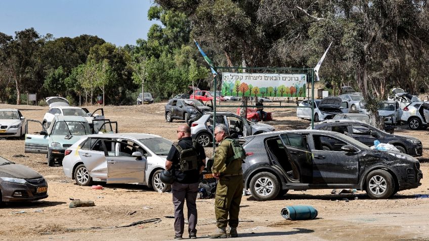 VIDEO: soldados de Hamás tirotearon los sanitarios en donde se escondían los jóvenes en el festival de música en Israel