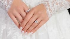 Las uñas aperladas con las que Michelle Salas impuso tendencia para novias elegantes