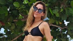 "Estoy llena de gratitud": Sherlyn festeja su cumpleaños 38 desde la playa en coqueto bikini negro