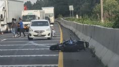 VIDEO: captan el momento exacto del fatal accidente en La Marquesa, murió una motociclista