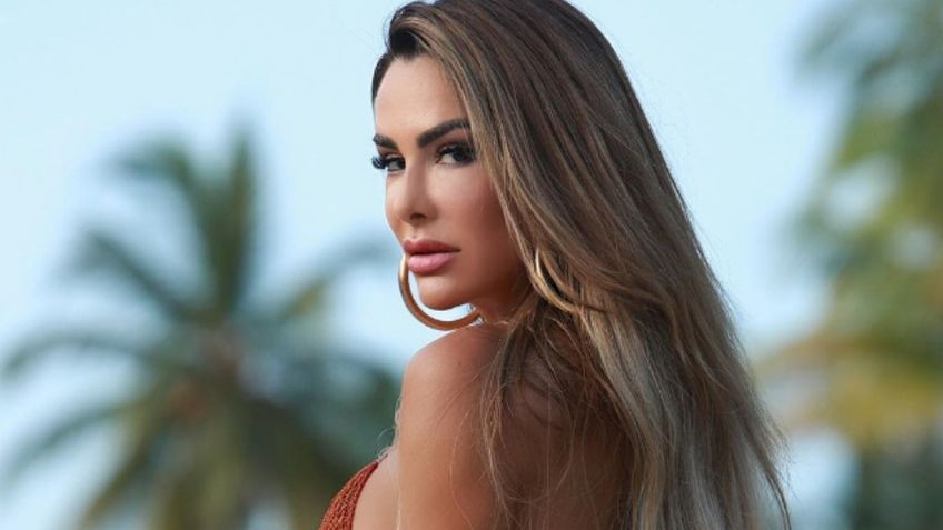 En traje de baño rosa, Ninel Conde se luce arriesgada y con el estilo de Barbie desde la playa: FOTOS