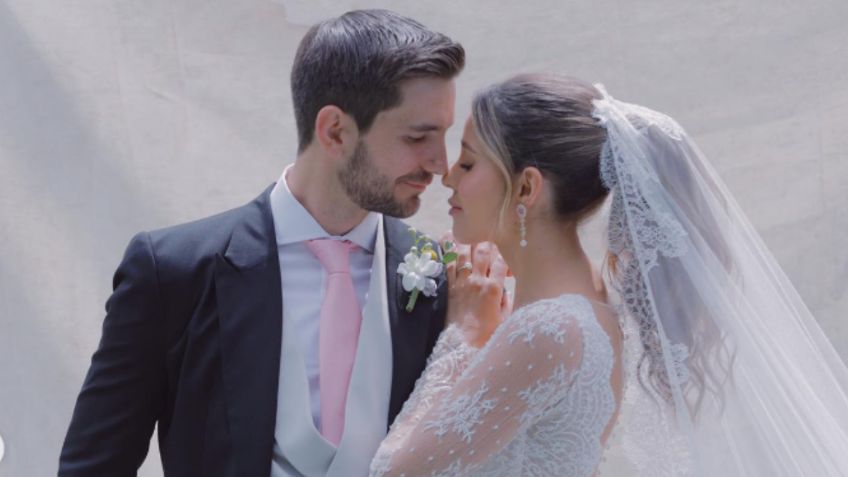 ¡Que viva el amor!, Paulina Goto presume su boda con Rodrigo Saval