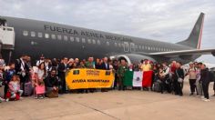 Llegan a Madrid los primeros aviones con 158 mexicanos rescatados de Israel