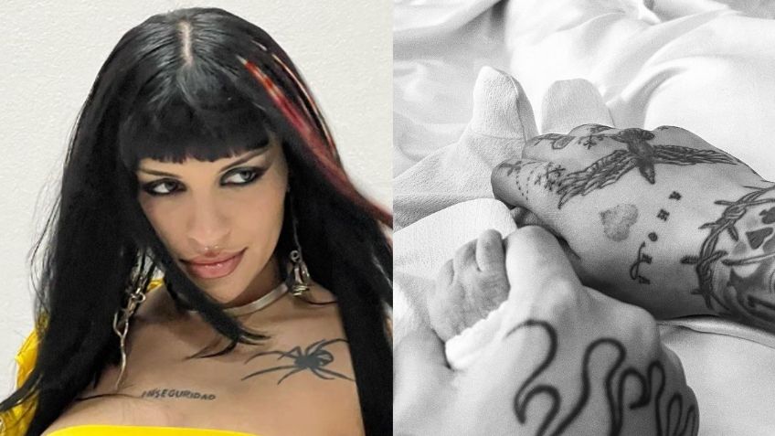 Cazzu presume nuevas fotos junto a su bebé y le comparte bonito mensaje: "Gracias por hacerme tu mamá"