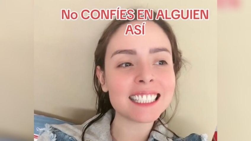 Nunca debes confiar en personas que sonrían más de cinco segundos, Maryfer Centeno explica la razón