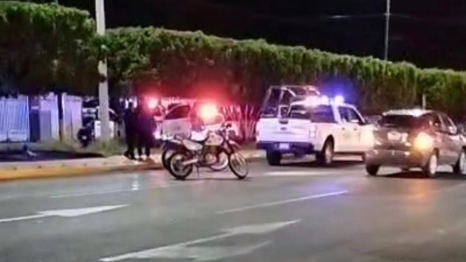 Al sitio, se desplazaron policías de los tres niveles de gobierno