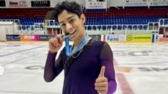 Con patines prestados, Donovan Carrillo gana la medalla de plata en Escocia