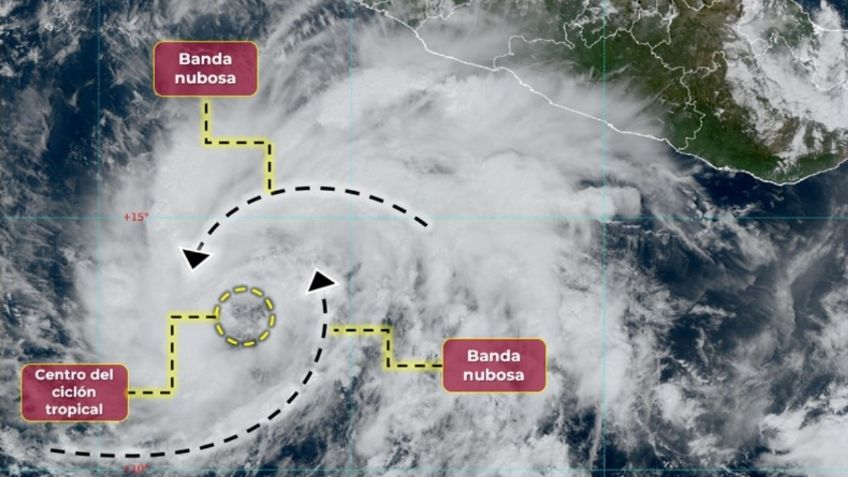 Tormenta tropical Norma: trayectoria hoy, cuándo llegará y estados que afectará