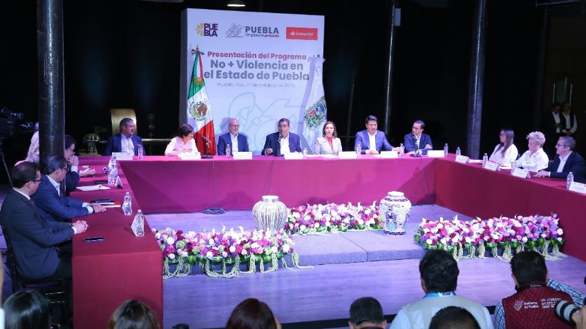 Con programa “No + violencia”, gobierno estatal y Santander México refuerzan estrategias para garantizar paz social