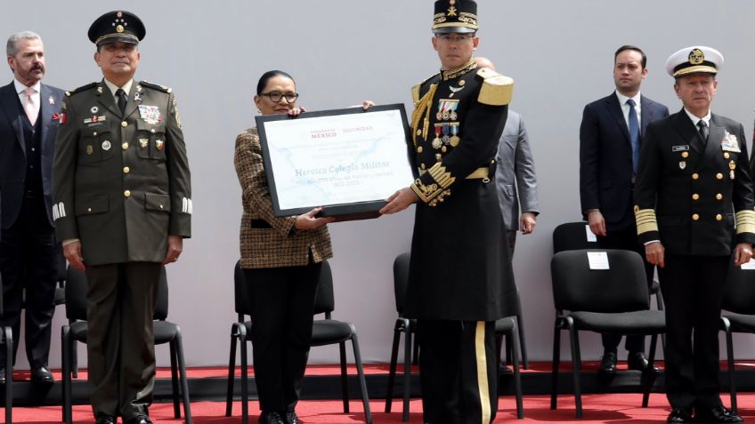 Reconoce Rosa Icela Rodríguez al Colegio Militar