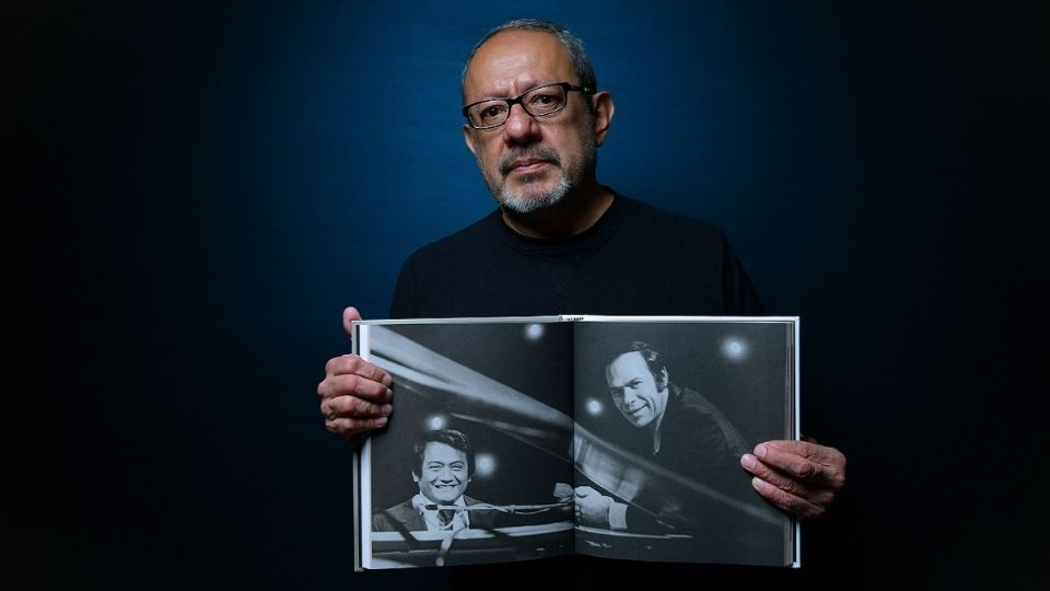 El editor Alberto Tovalín, el escritor Pavel Granados y el investigador musical Enrique Martín Briceño