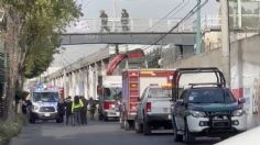 Aparece un cuerpo colgado en un puente peatonal en la estación Pantitlán