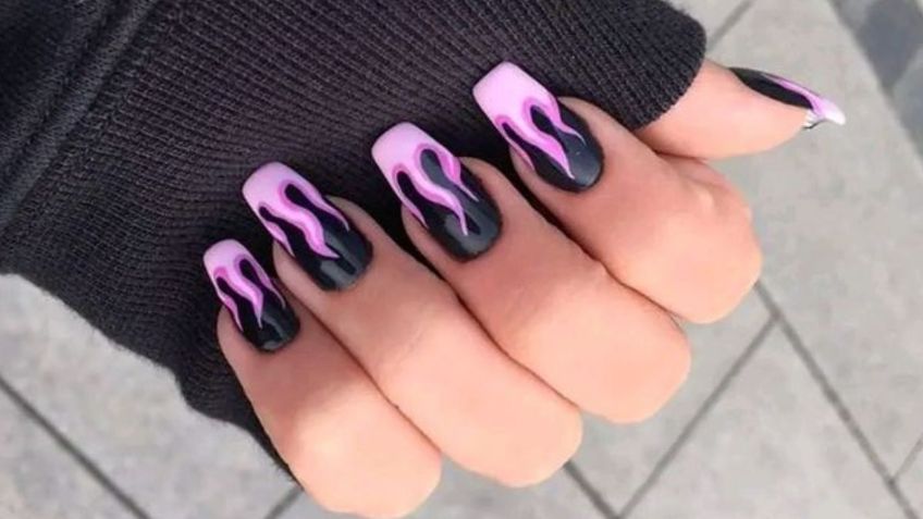 ¿Quieres una manicura original? Dale una oportunidad a las uñas con llamas y demás referencias al elemento más destructivo de la naturaleza