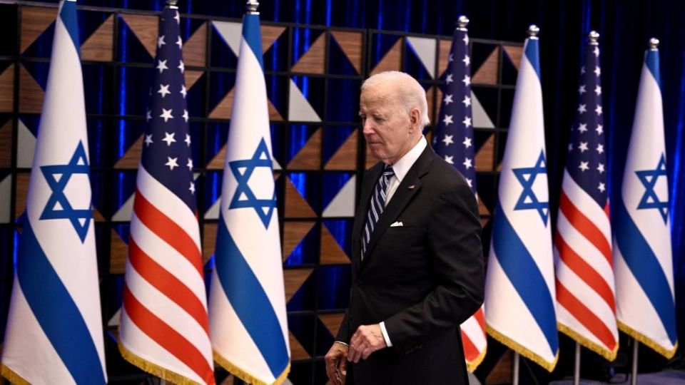 Biden dio su discurso en Israel.