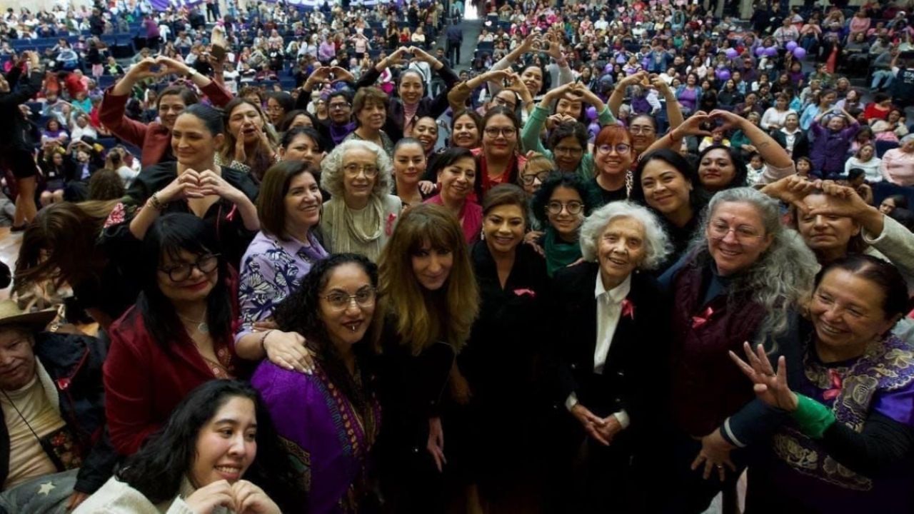 Clara Brugada Llama A Construir La Utopía Feminista El Heraldo De México