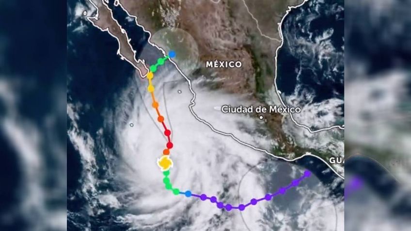 Huracán "Norma" se fortalece y alcanza la categoría 4: sigue su trayectoria EN VIVO y estados que impactará hoy