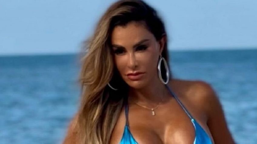 Ninel Conde enseñó su six pack y voló la red a sus 47 años