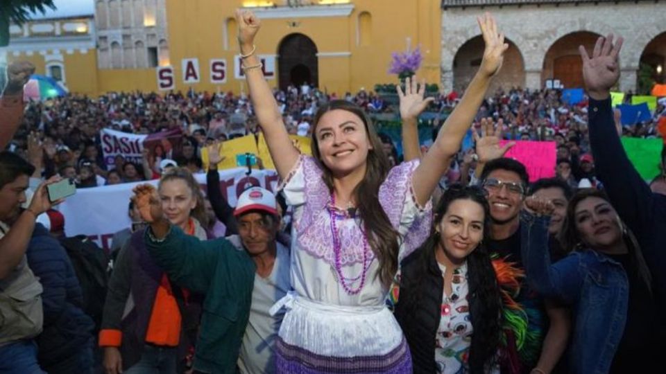 La senadora y fundadora de la organización civil “mujer vamos contigo” mencionó que durante estos cinco años de actividades legislativas ha impulsado más de 120 reformas