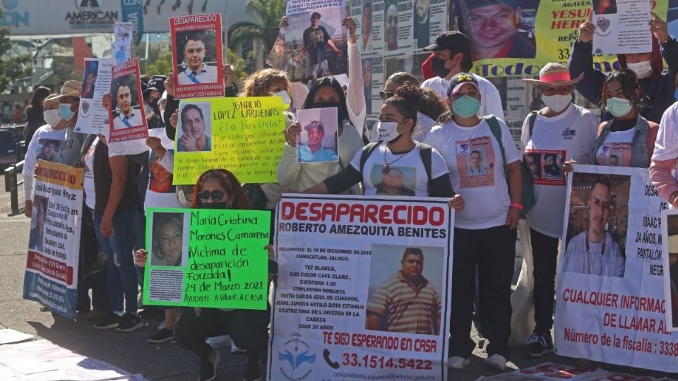 Hasta el 19 de octubre se han reportado un total de 14, 907 personas desaparecidas y no localizadas en Jalisco.