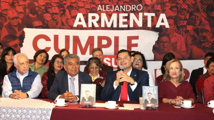 Alejandro Armenta cumple tareas de la Dra. Claudia Sheinbaum en Puebla