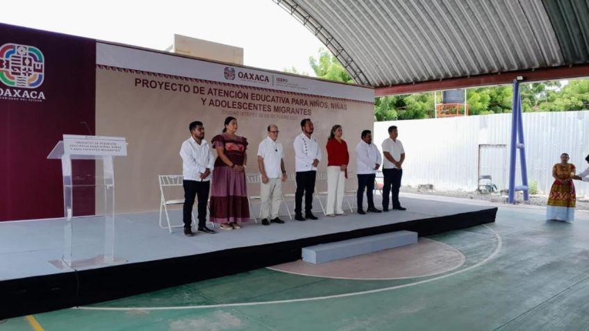 Oaxaca impulsa un proyecto educativo para apoyar a niñas, niños y adolescentes migrantes