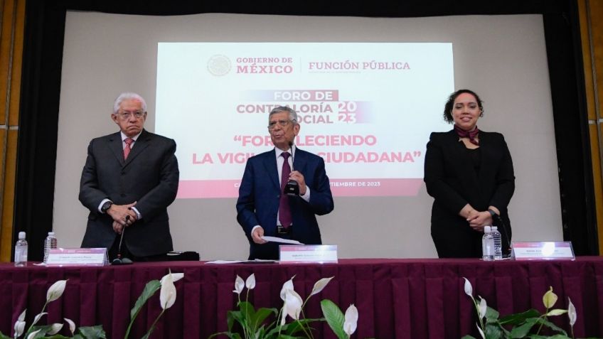 SFP realiza el Foro de Contraloría Social 2023 para promover la vigilancia ciudadana en el gobierno