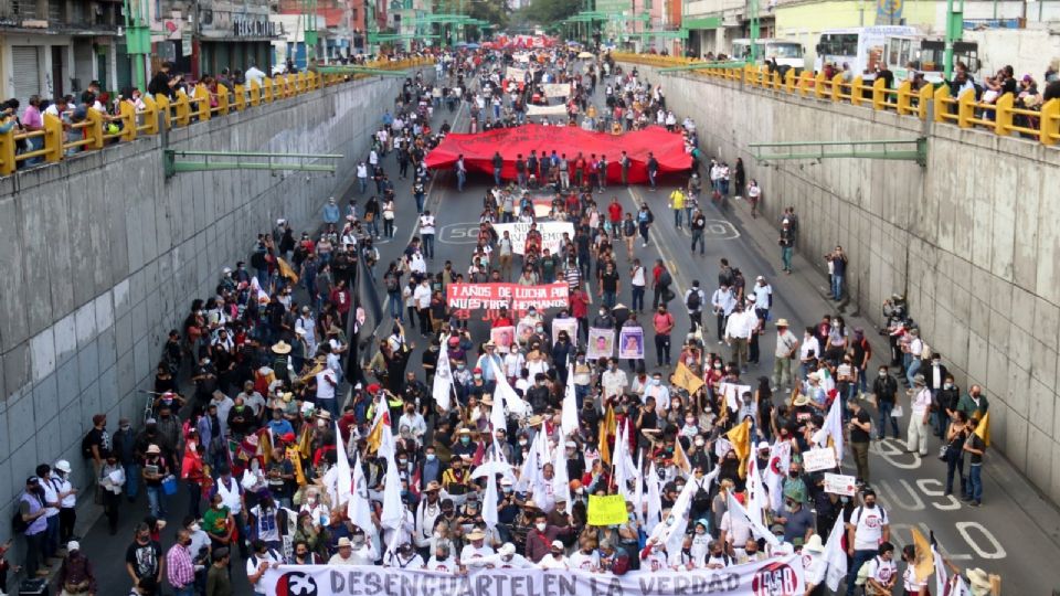 Las movilizaciones llegarán al Zócalo.