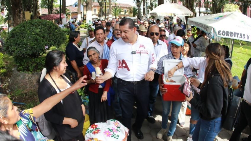 Alejandro Armenta refrendó su compromiso de trabajar en unidad en la promoción de los logros de la 4T