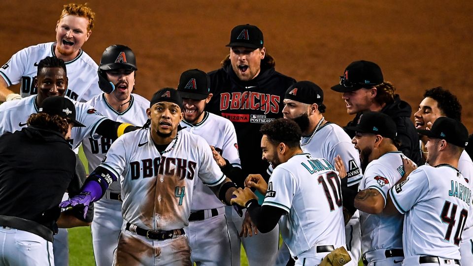 DIAMONDBACKS VS PHILLIES | Los de Arizona festejan un gran triunfo ante los de Philadelphia por el Juego 3 de la MLB 2023.