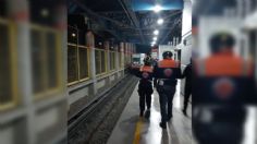 Joven se arroja a las vías del Metro en la línea B